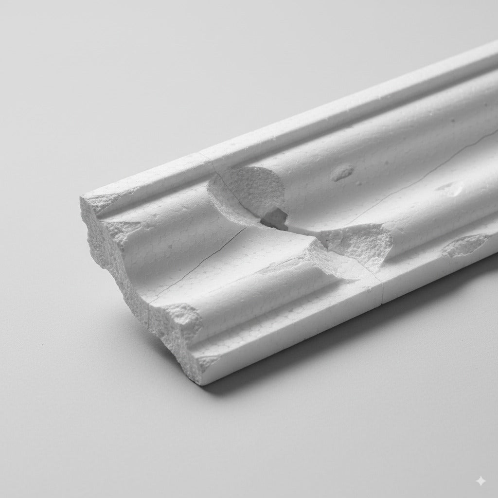 Sierlijsten van piepschuim of polystyreen: wat moet je weten?