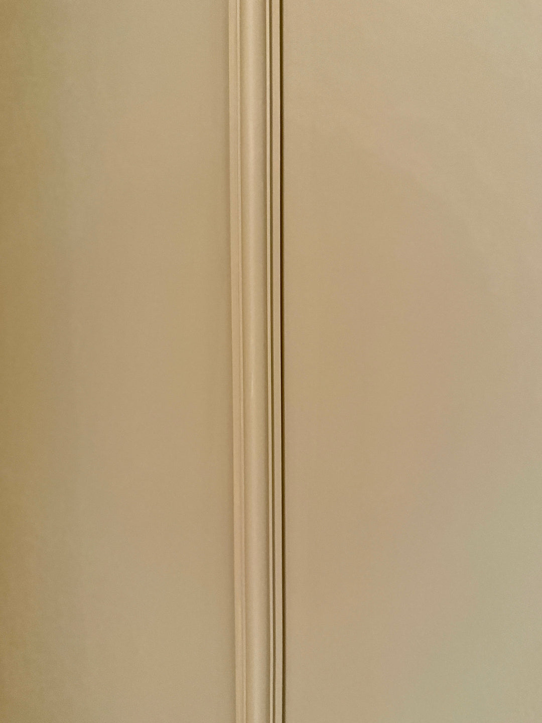 Closeup crown in beige kleur