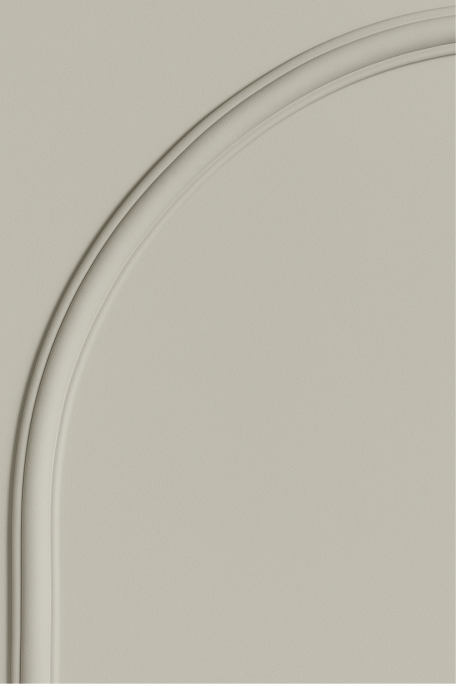 Closeup Flexlijst Nova in het beige