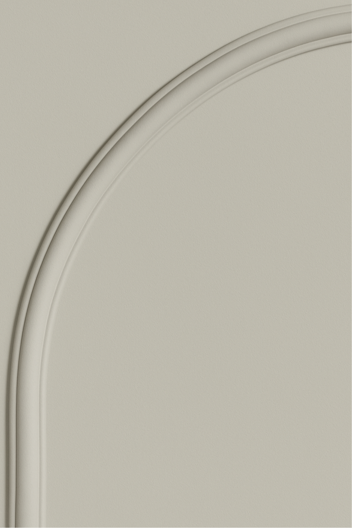 Closeup Flexlijst Nova in het beige