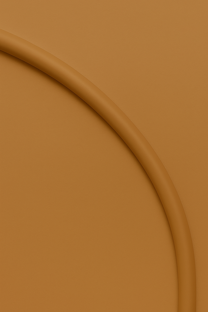 Closeup van Flexlijst Luna in oranje